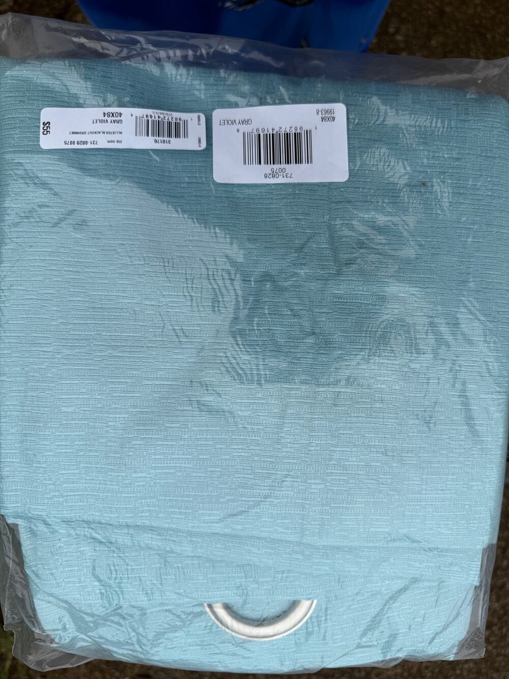 Allister Grommet  Panel 40x84 – Teal – JCPenney $55 Retail- PGL wholesale $10